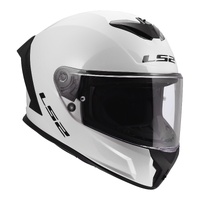 LS2 FF820 Rapid III Solid Helmet Ð Gloss White (L)