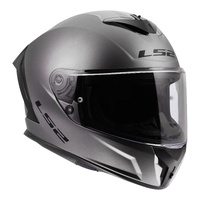 LS2 FF820 Rapid III Solid Helmet Ð Matte Titanium (L)