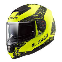 LS2 FF397 Vector Evo (XL) Sign - Matte Hi-Vis Yellow / Black