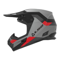 LS2 MX706 COZ Frontier II Helmet - Red / Black / Titanium (2XL)