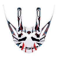 LS2 MX437 PEAK BEAST BLACK WHITE