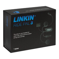 LS2 LINKIN RIDEPAL 3 BLUETOOTH INTERCOM BY SENA  SINGLE