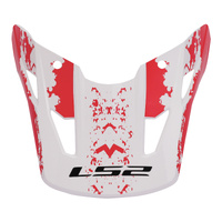 LS2 COZ Peak Hyde - Red / White