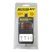 Motobatt Volt Meter 6V/12V