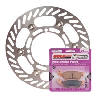 Brake Disc & Pad Front Kit - Kawasaki KX250F '04-'05