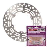 Brake Disc & Pad Front Kit - Suzuki DRZ400E '00-'20