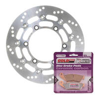 Brake Disc & Pad Front Kit - Suzuki DR650SE '96-'20