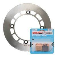 Brake Disc & Pad Front Kit - Suzuki DR200 '86-'09