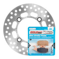 Brake Disc & Pad Front Kit - Suzuki LTA500X '11-'17 - Left