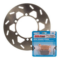 Brake Disc & Pad Rear Kit - Kawasaki KLX300R '97-'08