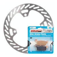 Brake Disc & Pad Rear Kit - Kawasaki KX250 '03-'08