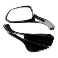 Whites Mirror Suzuki AN125 Black (Pair)