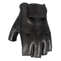 MOTODRY FINGERLESS GLOVE BLACK