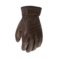 MOTODRY CLASSIC LEATHER GLOVE BROWN