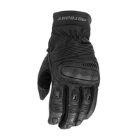 MOTODRY - ROADSTER VENTED LEATHER GLOVE [BLACK]