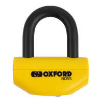 Oxford Boss 12.7mm Disc Lock - Yellow