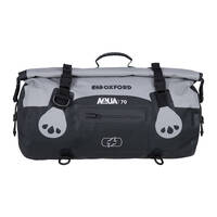 Oxford Roll Bag Aqua T70 - Black / Grey