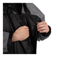 Oxford Rainseal One-Piece Rain Suit - Bright / Black (4XL)