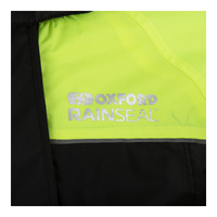 Oxford Rainseal Over Jacket - Black / Fluro (4XL)