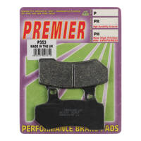 Premier Brake Pads - P Organic Standard