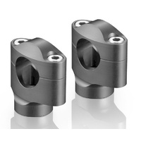 Rizoma 1 1/8" x 42mm Handlebar Risers Black