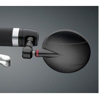 Rizoma Spy-R 80mm Bar End Mirror Black (Each)