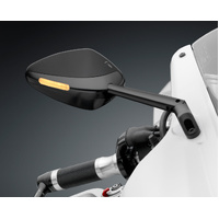 Rizoma Veloce L Sport Mirror Black for Fairings (Each)