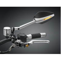Rizoma Veloce L Mirror Silver for Handlebars (Each)