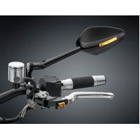 Rizoma Veloce L Mirror Black for Handlebars (Each)