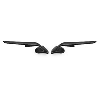 Rizoma Stealth Mirrors Black for Yamaha R1 20-21