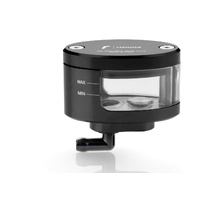 Rizoma Next Brake/Clutch Fluid Reservoir 30.6ml Black for Aprilia/Ducati/Kawasaki/KTM