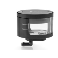 Rizoma Next Brake Fluid Reservoir 30.6ml Black for Aprilia/BMW/Ducati/Honda/Kawasaki/KTM/MV Agusta/Suzuki/Triumph/Yamaha