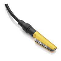 Rizoma Corsa L Front Marker/Turn Signal Light Gold