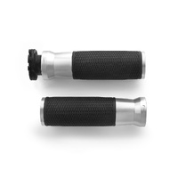 Rizoma Urlo Grips Silver for 7/8" Handlebars