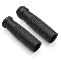 Rizoma Urlo Grips Black for 22mm Handlebars