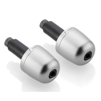 Rizoma Conical Bar Ends Silver for 22mm Handlebars
