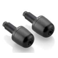 Rizoma Conical Bar Ends Black for 22mm Handlebars
