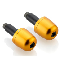 Rizoma Conical Bar Ends Gold for 22mm Handlebars