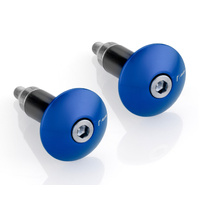 Rizoma Series 531 Bar Ends Blue for 22mm Handlebars