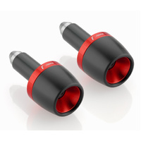 Rizoma Series 532 Conical Bar Ends Red