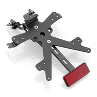 Rizoma Fox License Plate Support Kit Black for Yamaha MT-09/FZ-09 13-16/MT-09 Tracer/FJ-09 15-20/XSR900 16-20