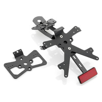 Rizoma Fox License Plate Support Kit Black for Yamaha MT-10/FZ-10 16-20