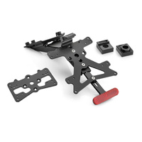 Rizoma Fox License Plate Support Kit Black for Yamaha MT-09/FZ-09 17-20