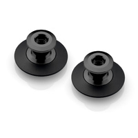 Rizoma Swingarm Spools Black for Ducati 899 Panigale/Monster 821/Aprilia Models/Triumph Street Triple/R Other Models