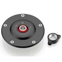 Rizoma Gas Cap Black for Kawasaki ER-6F/ER-6N/Ninja 600 ZX-6R/Ninja 1000 ZX-10R/Versys 1000 ABS/Z750/R/Z800/Z1000/SX/GTR/ZZR 1400
