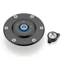 Rizoma Gas Cap Black for BMW F 800 GS Adventure/F 800 R/R 1200 GS 10-12/R 1200 R/R 1200 R Classic/R NineT/S 1000 R/S 1000 RR