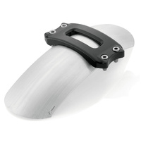 Rizoma Front Fender Silver w/Fork Stabilizer Silver for BMW R NineT Scrambler