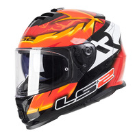 LS2 FF800 Storm II Replica Rinaldi Helmet - Orange