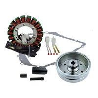 KIT IMPROVED FLYWHEEL +PULLER +STATOR +GASKET (RM23049)