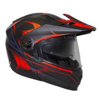 RXT SAFARI MATT FLURO ORANGE HELMET